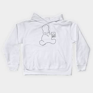 Brazey - Drawing Time Kids Hoodie